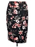 Alfani Floral Black Casual Skirt Size 20 - photo 1