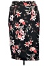 Alfani Floral Black Casual Skirt Size 20 - photo 2