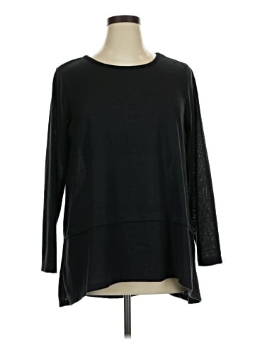 DG^2 by Diane Gilman 3/4 Sleeve Top (view 1)