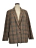 Old Navy Plaid Brown Blazer Size XL - photo 1