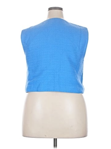 Ann Taylor Sleeveless Button-Down Shirt (view 2)