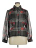 CW Classics 100% Polyester Plaid Black Long Sleeve Blouse Size XL - photo 1