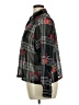 CW Classics 100% Polyester Plaid Black Long Sleeve Blouse Size XL - photo 5