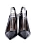 Donald J Pliner 100% Leather Black Heels Size 9 - photo 2