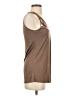 Kische 100% Rayon Brown Sleeveless Blouse Size S - photo 4