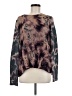 XCVI Tie-dye Brown Long Sleeve Blouse Size M - photo 1