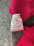 Miracle 100% Cotton Solid Pink Pullover Sweater Size Med - Lg - photo 8