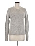 Collection Metallic Silver Pullover Sweater Size M - photo 1