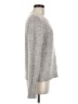 Collection Metallic Silver Pullover Sweater Size M - photo 4