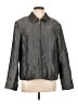 Erin London Metallic Gray Jacket Size L - photo 1