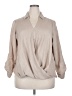 Chenault 100% Polyester Tan 3/4 Sleeve Blouse Size 2X - photo 1