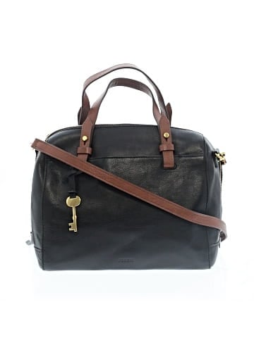 Fossil Leather Satchel (view 1)