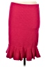 Express Solid Red Casual Skirt Size M - photo 1