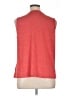 Cable & Gauge Red Sleeveless Button-Down Shirt Size 1X - photo 2