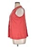 Cable & Gauge Red Sleeveless Button-Down Shirt Size 1X - photo 5