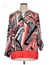 Valerie Stevens Red 3/4 Sleeve Blouse Size XL - photo 1