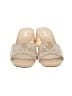 Larroudé 100% Leather Ivory Sandals Size 8 - photo 2