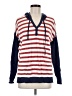 Caslon Stripes Red Pullover Sweater Size M - photo 1