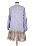 Oliphant 100% Cotton Paisley Blue Casual Dress Size M - photo 2