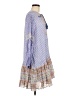 Oliphant 100% Cotton Paisley Blue Casual Dress Size M - photo 4