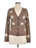 Splendid Stars Brown Cardigan Size M - photo 1