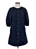 STAUD Blue Casual Dress Size S - photo 1