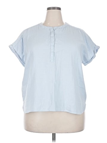 Caslon Short Sleeve Blouse (view 1)
