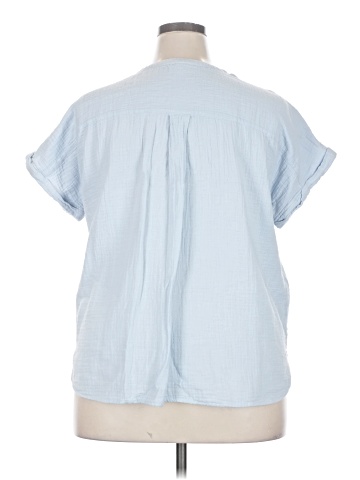 Caslon Short Sleeve Blouse (view 2)