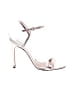 Max Mara Silver Sandals Size EU 39 1/2 - photo 1
