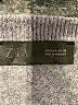 Zara 100% Lana Wool Gray Wool Pullover Sweater Size S - photo 7