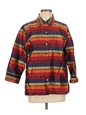 French Laundry 3/4 Sleeve Silk Top (view 1)