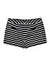 White House Black Market Stripes Black Shorts Size 12 - photo 2