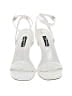 Nine West White Sandals Size 6 - photo 2
