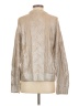 Pistola 100% Cotton Metallic Silver Pullover Sweater Size S - photo 2