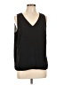 Nine West 100% Polyester Black Sleeveless Blouse Size L - photo 1