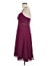 Alfred Angelo 100% Polyester Solid Burgundy Cocktail Dress Size 12 - photo 5