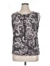 Roz & Ali Silver Sleeveless Blouse Size XL - photo 1