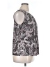 Roz & Ali Silver Sleeveless Blouse Size XL - photo 4