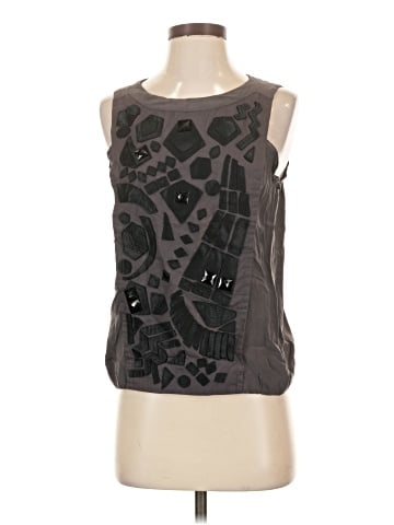 Mine Sleeveless Silk Top (view 1)