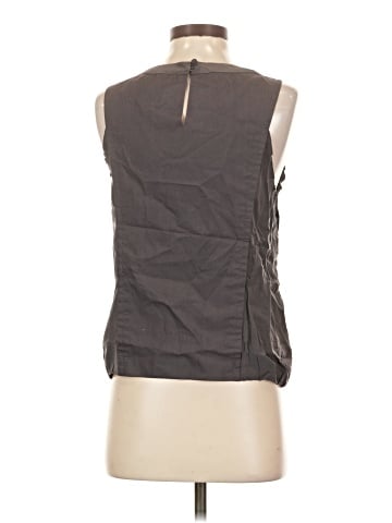 Mine Sleeveless Silk Top (view 2)
