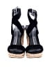 Stuart Weitzman Black Wedges Size 6 - photo 2