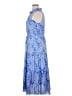 Talbots Paisley Blue Cocktail Dress Size 14 - photo 5
