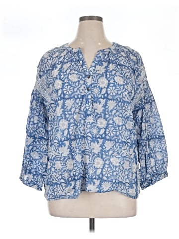 Purejill 3/4 Sleeve Blouse (view 1)