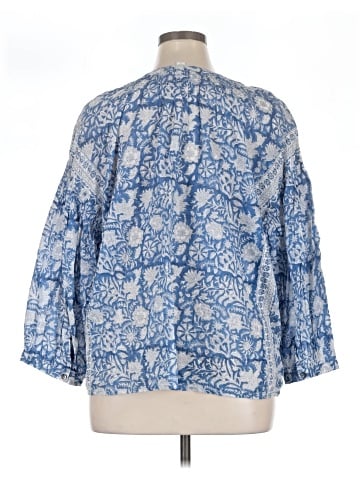 Purejill 3/4 Sleeve Blouse (view 2)
