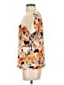 BCBG Paris 100% Polyester Ivory Short Sleeve Blouse Size XXS - photo 5