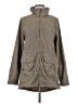 Eddie Bauer 100% Nylon Solid Gray Raincoat Size M - photo 1