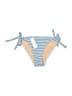 J.Crew Stripes Blue Swimsuit Bottoms Size XS - photo 1