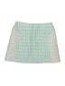 Topshop Chevron-herringbone Green Casual Skirt Size 4 - photo 1