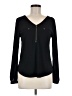 Mine Black Long Sleeve Blouse Size M - photo 1