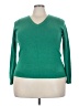 Croft & Barrow 100% Acrylic Green Pullover Sweater Size XXL (petite) - photo 1
